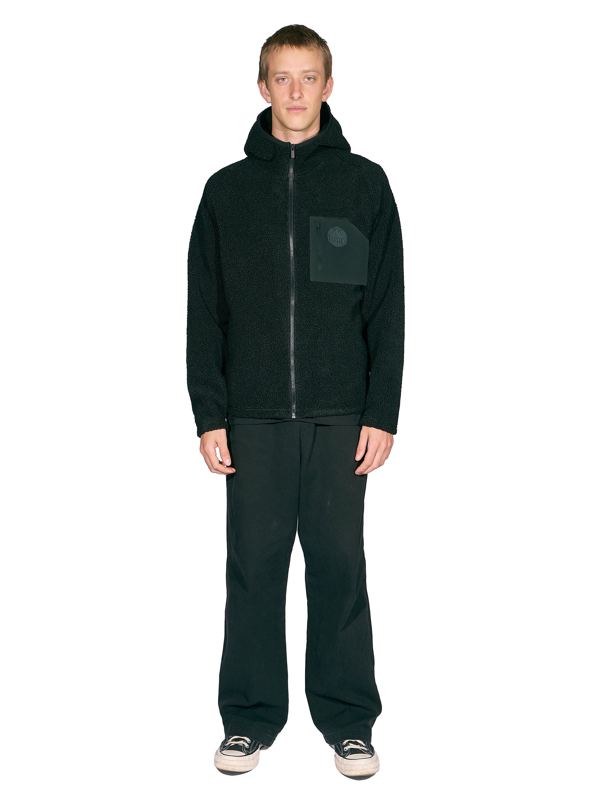 Ericson Full Zip Fleece - Black