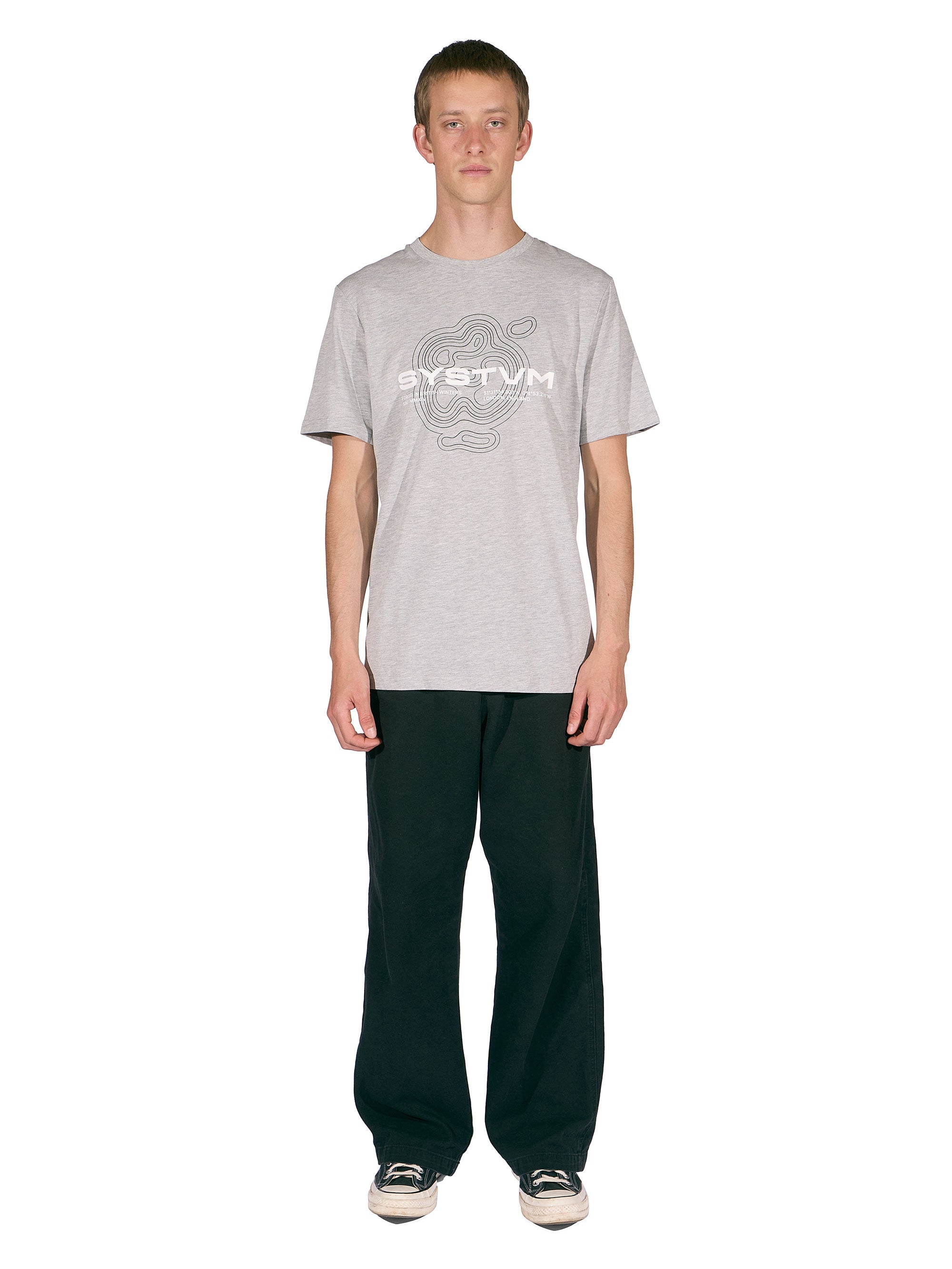 Bergstrom Graphic Tee - Grey Marl