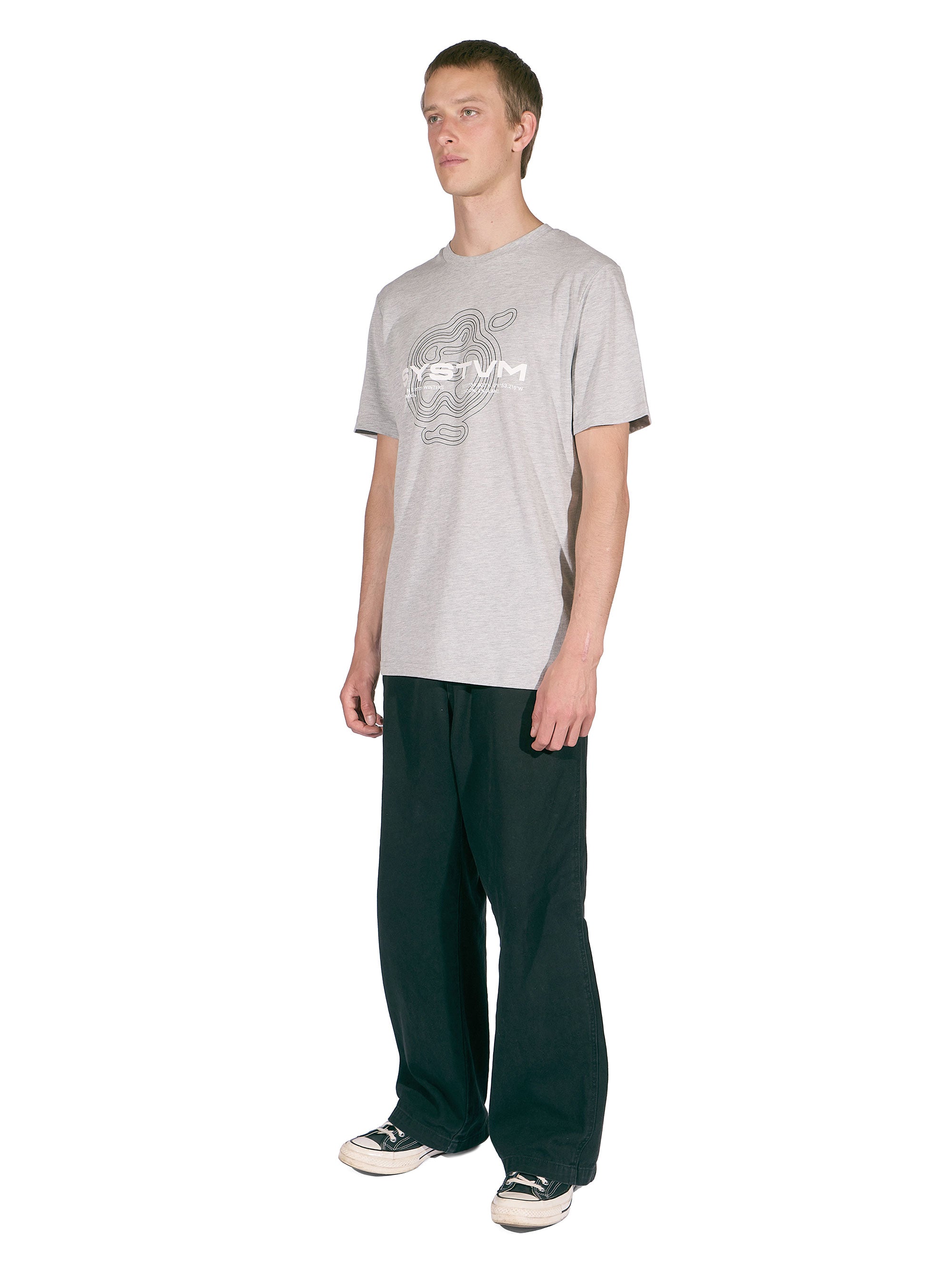 Bergstrom Graphic Tee - Grey Marl