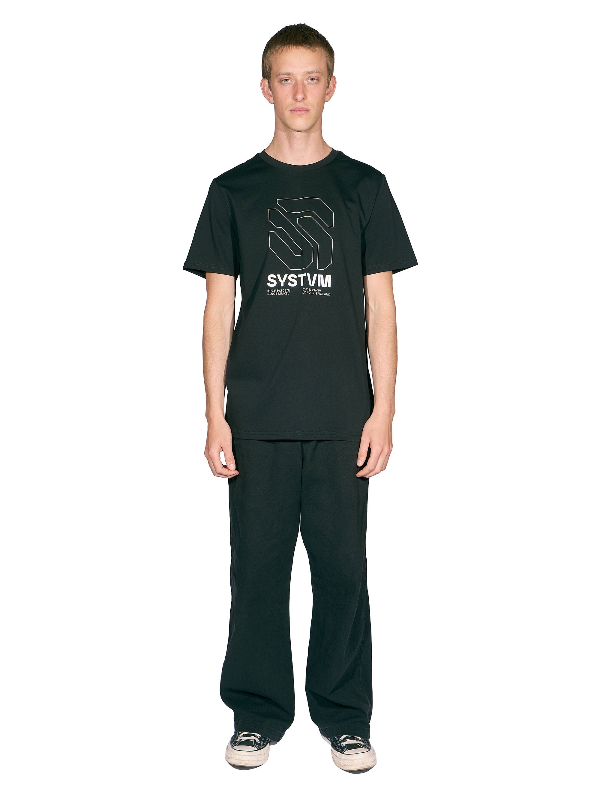 Norse Logo Tee - Black