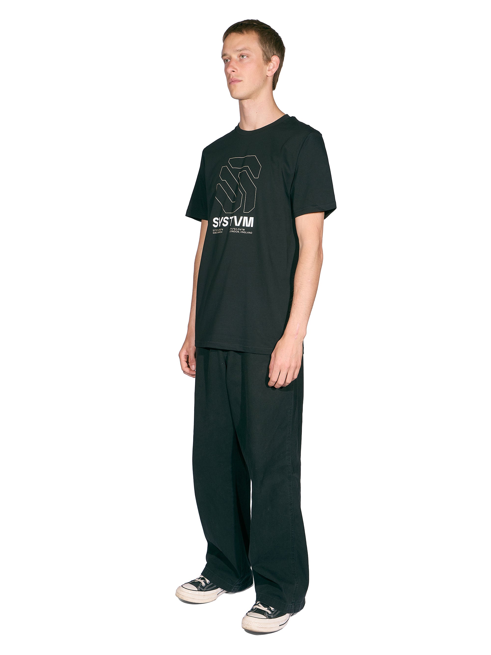 Norse Logo Tee - Black