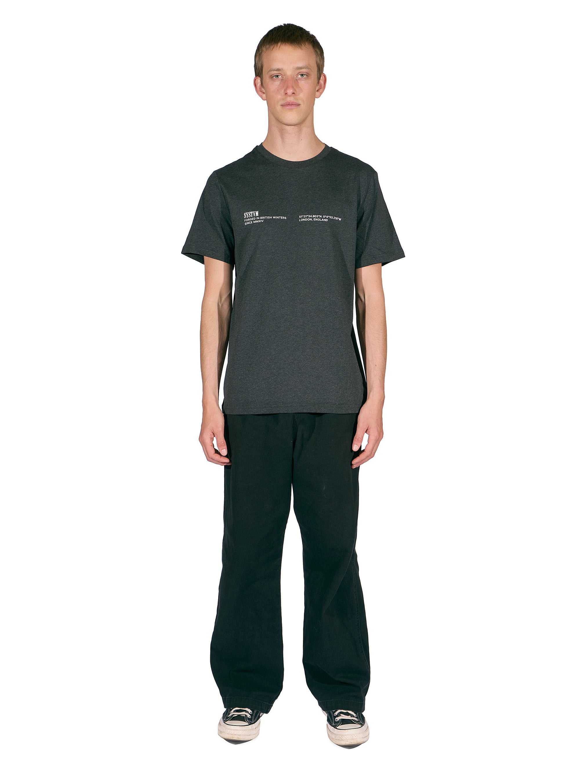 Halstrom Graphic Tee - Grey Marl
