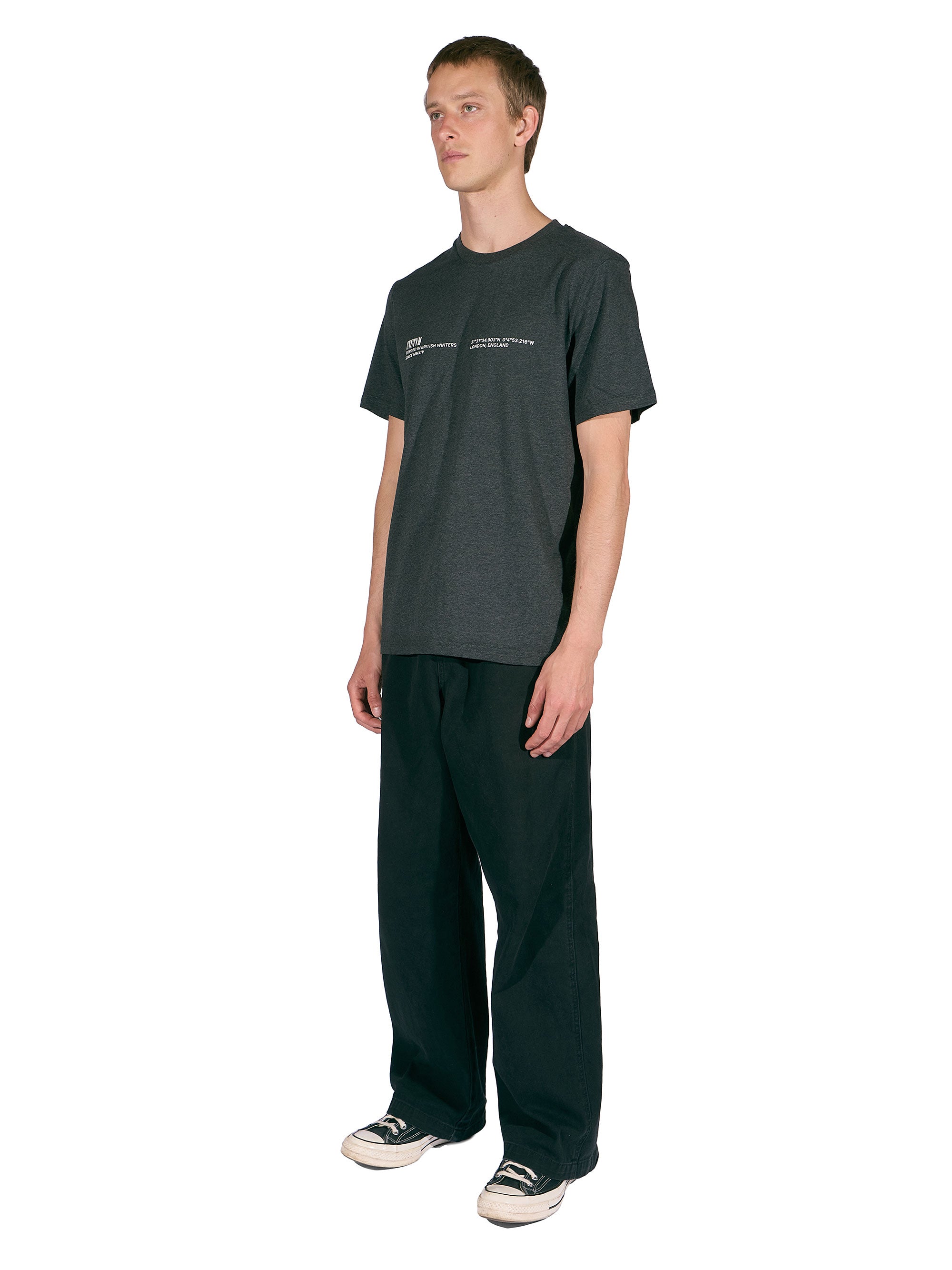Halstrom Graphic Tee - Grey Marl