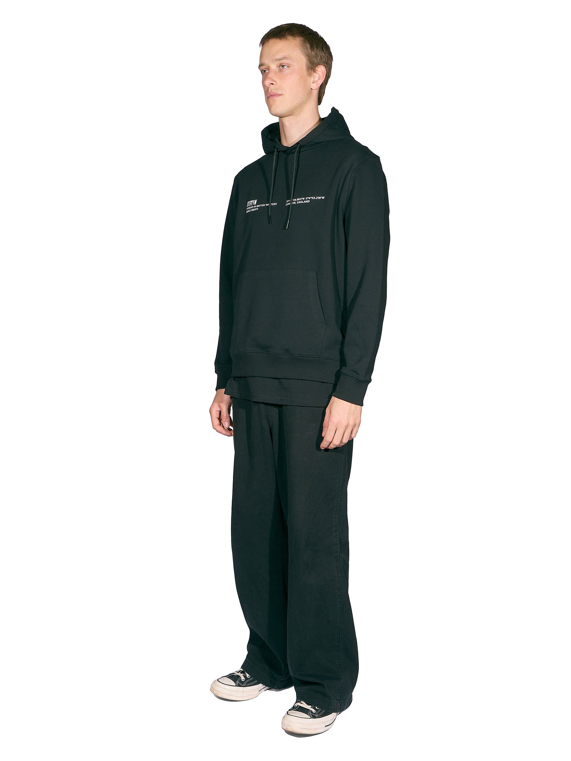 Halstrom Graphic Hoody- Black